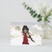 ハート血栓 ポストカード (スタンド正面)