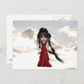 ハート血栓 ポストカード (正面/裏面)