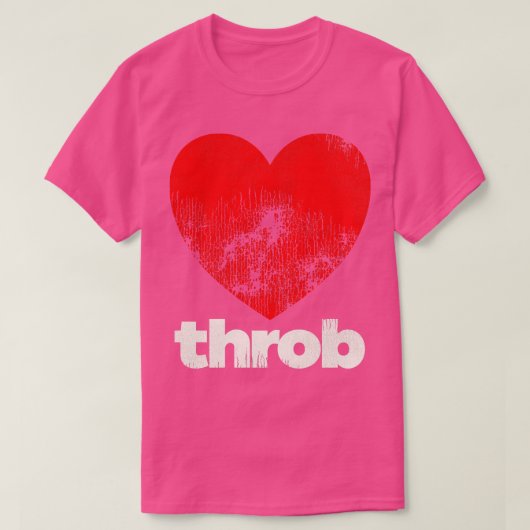 ハート血栓 Tシャツ (デザイン正面)