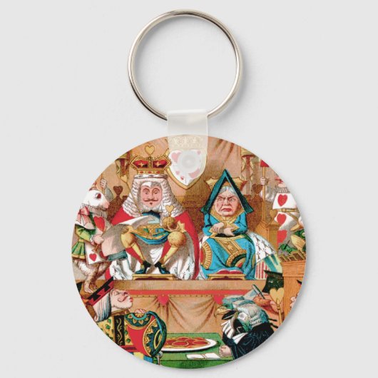 ハート裁判 キーホルダー (正面)