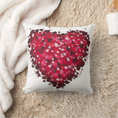 ハート装飾用クッション クッション (ブランケット)