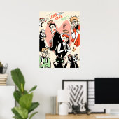 ハート親愛と優しい人々 ポスター (ホームオフィス)