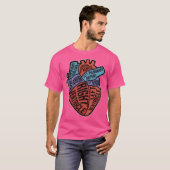 ハート解剖学医学生ドクターG Tシャツ (正面フル)