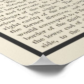 ハート解剖学図書芸術プリント#2 ポスター (角)