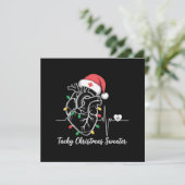 ハート解剖学 クリスマス 看護師 心臓 頻脈 クリスマス (スタンド正面)