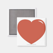 ハート記号 マグネット (正面/裏面)