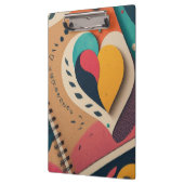 ハート設計 クリップボード (左)