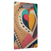 ハート設計 クリップボード (右)