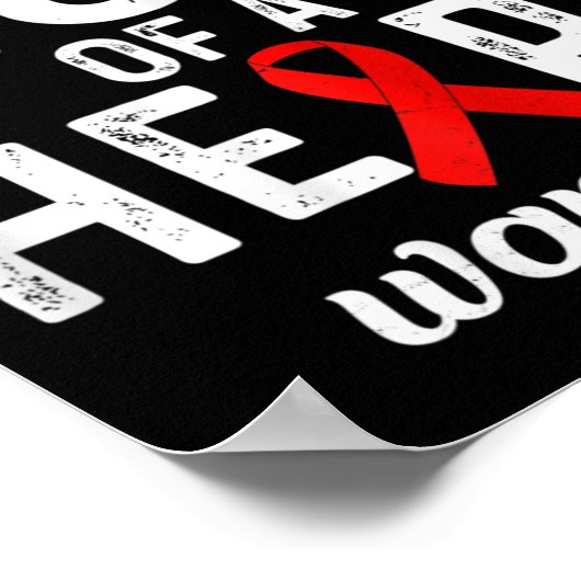 ハート誇りを持った戦士ハート病の家族の母 ポスター (角)