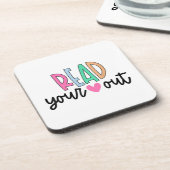 ハート読が可愛い先生女子ラブリー コースター (左側)