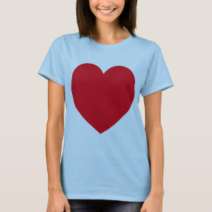 ハート赤 Tシャツ