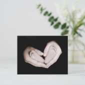 ハート足 ポストカード (スタンド正面)