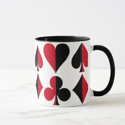 ハート踏鋤ダイヤモンドクラブ マグカップ (右)