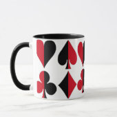 ハート踏鋤ダイヤモンドクラブ マグカップ (左)