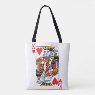 ハート遊のカード トートバッグ