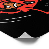 ハート遊ズアメリカンフットボール ポスター (角)