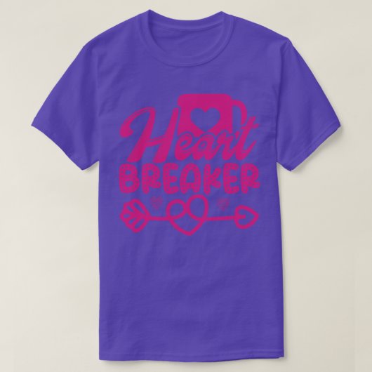 ハート遮断器 Tシャツ (デザイン正面)