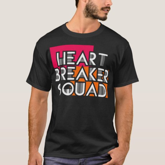 ハート遮断班 Tシャツ (正面)
