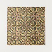 ハート金ゴールド タペストリー (正面)