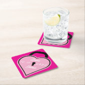 ハート錠 ペーパーコースター (インサイチュ)