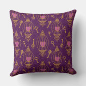 ハート鍵パターン クッション (裏面)