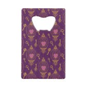 ハート鍵パターン クレジットカード栓抜き (裏面)