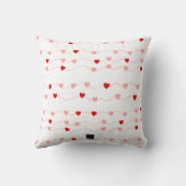 ハート鎖 クッション (裏面)