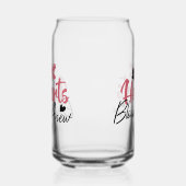 ハート開花改感動的新 – フローラ引用文 ガラス缶 (左)