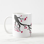 ハート開花w枠 コーヒーマグカップ (左)