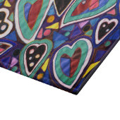 ハート集 カッティングボード (角)