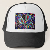 ハート集 キャップ (正面)