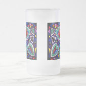 ハート集 フロストグラスビールジョッキ (中央)