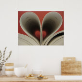 ハート集 ポスター (キッチン)