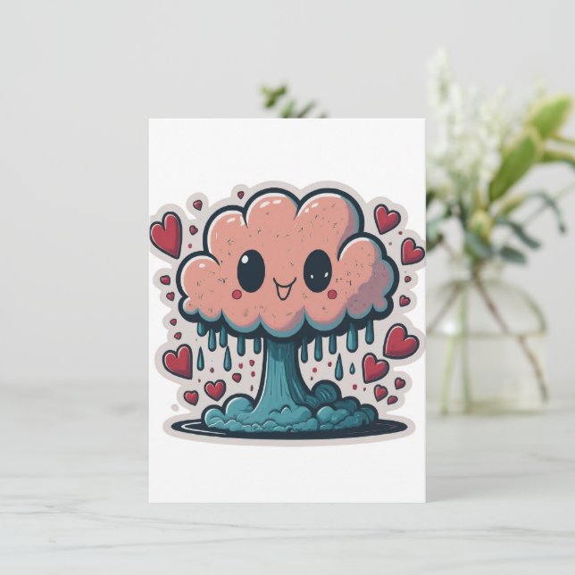 ハート雨滴 (スタンド正面)