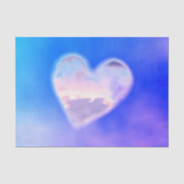 ハート雲ティッシュペーパー 薄葉紙