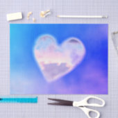 ハート雲ティッシュペーパー 薄葉紙 (クラフト)