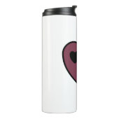 ハート顔アウト タンブラー (回転左)