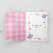 ハート風船とタビー猫のラブカード カード (内部)