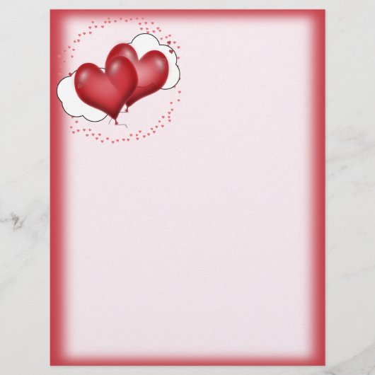 ハート風船(小さなハート) チラシ (正面)