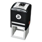 ハート飾り付きブック 本の名前 #1SQ セルフインキングスタンプ (商品)