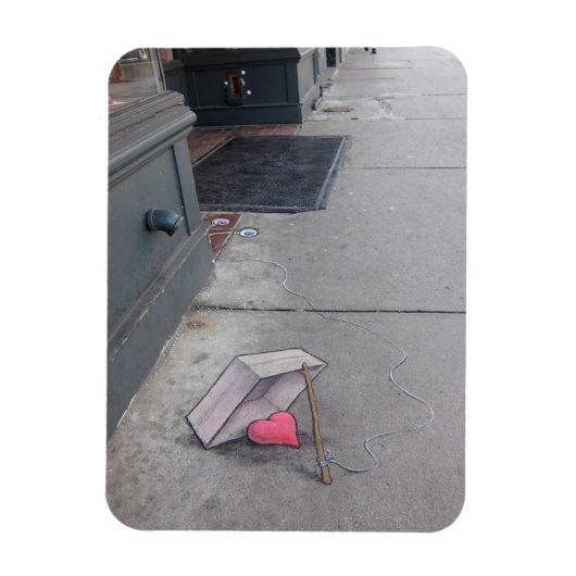 ハート餌 マグネット (縦)