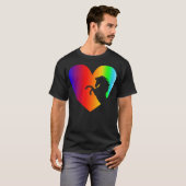 ハート馬先生 Tシャツ (正面フル)