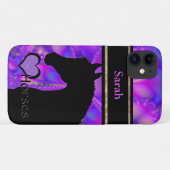 ハート馬IIIカスタマイズ可能(フラクタル100) Case-Mate iPhoneケース (裏面(横))