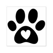 ハート魅力的付きポープリント セルフインキングスタンプ (デザイン)