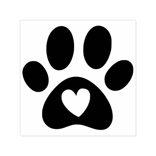 ハート魅力的付きポープリント セルフインキングスタンプ (デザイン)