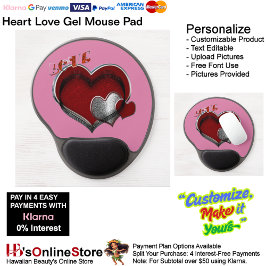 ハート魔法ピンクゲルマウスパッド ジェルマウスパッド