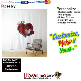 ハート魔法ホワイトビジネスタペストリー超大型 タペストリー