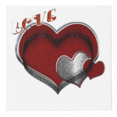 ハート魔法ホワイトフォトキューブ フォトキューブ (正面)