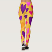 ハート鮮やかブリス:愛パターン レギンス (裏面)