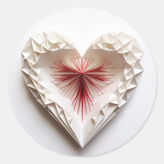 ハート0117 ラウンドシール (正面)